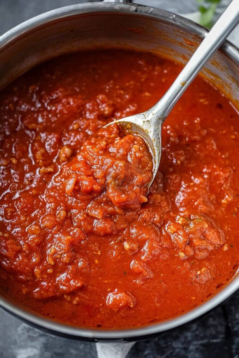 Authentic Homemade Spaghetti Sauce Recipe