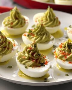 Pickled Pepperoncini Deviled Eggs Recipe