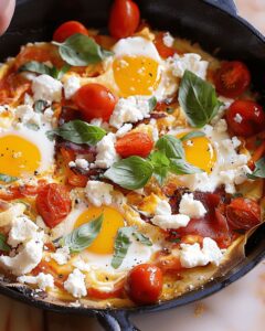 Mediterranean Baked Eggs Recipe