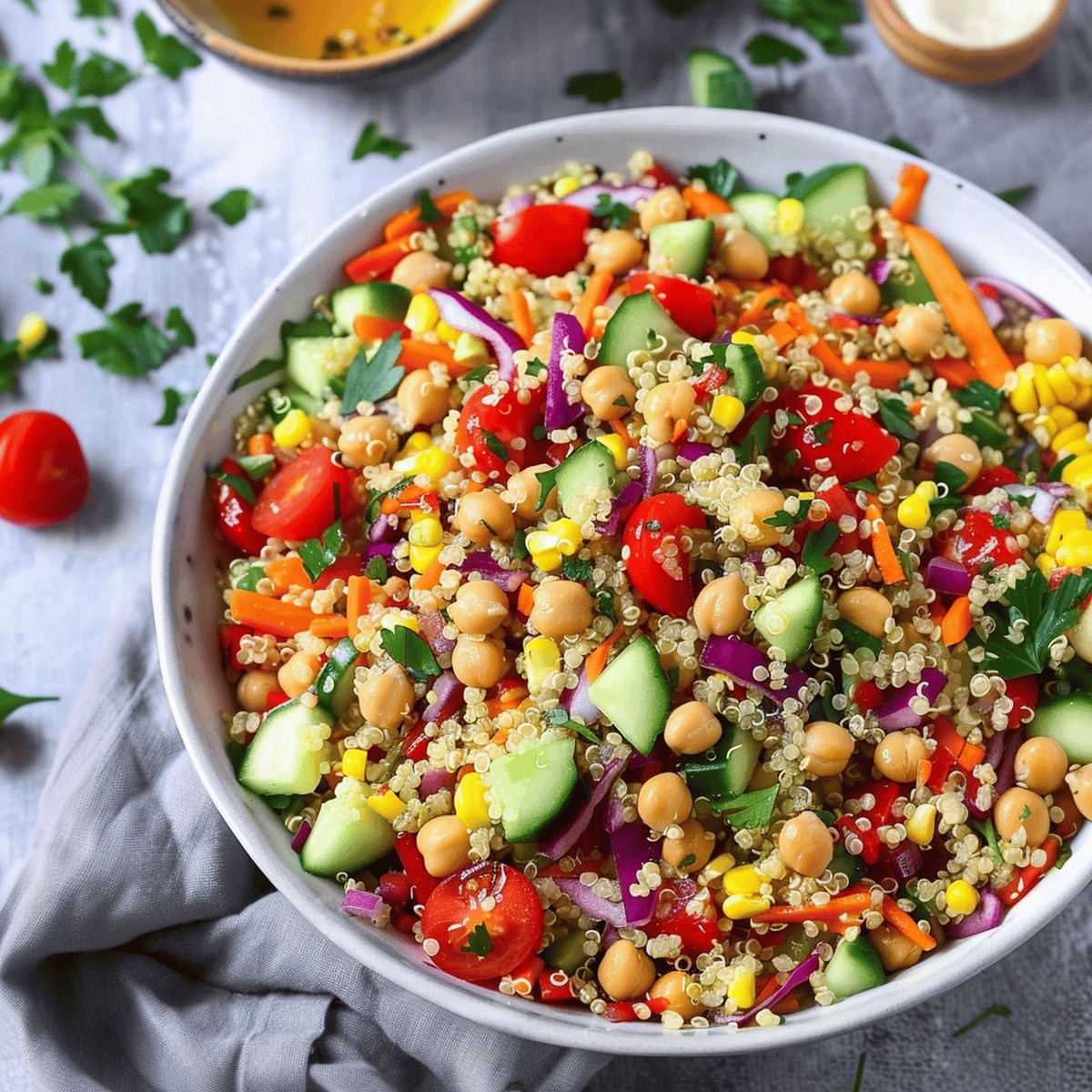 Garden Quinoa Salad Recipe