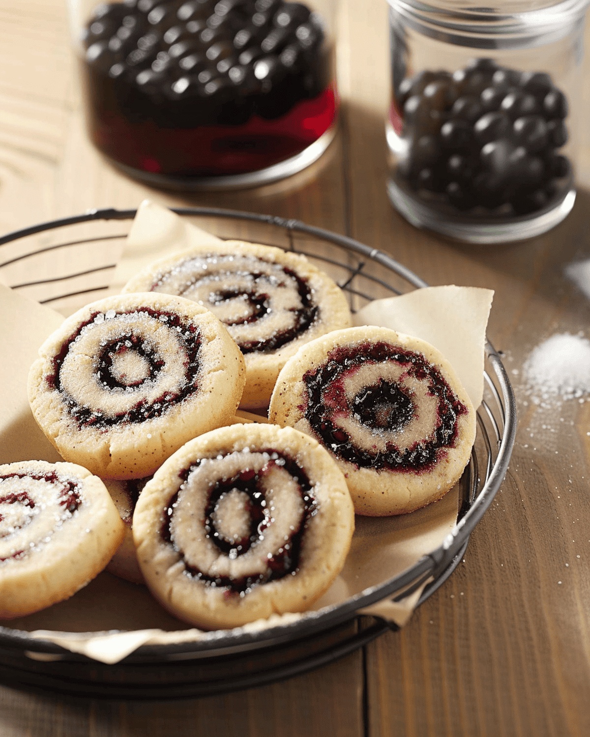 Heavenly Blackberry Almond Swirl Cookies Recipe