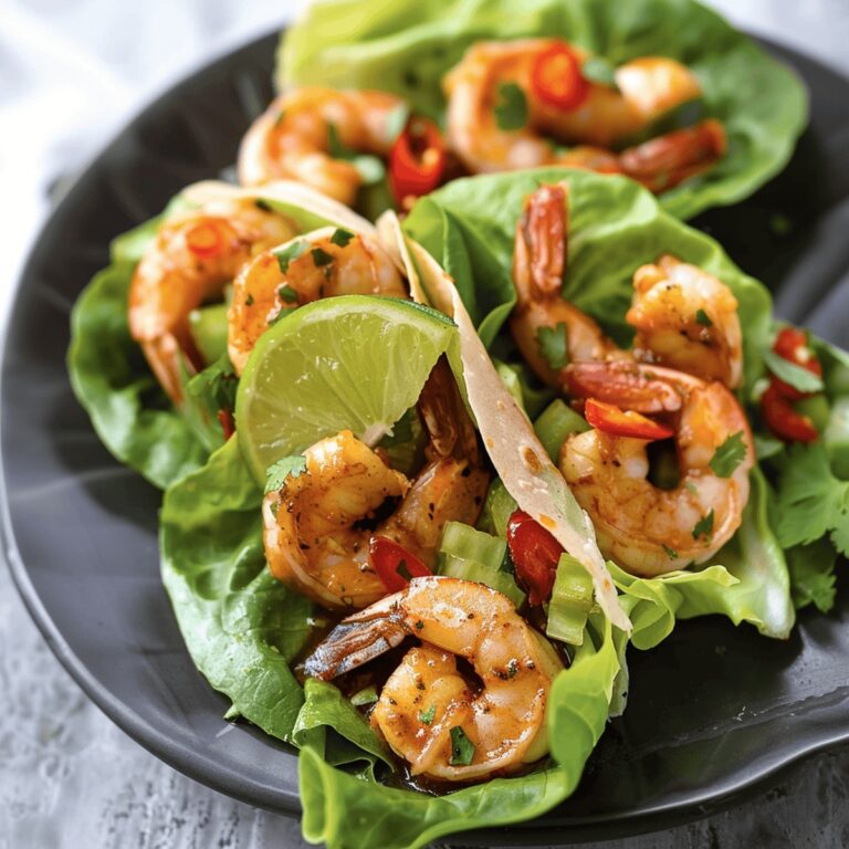Chili Lime Shrimp Wraps Recipe