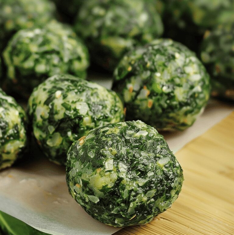 Savory Spinach Balls Recipe