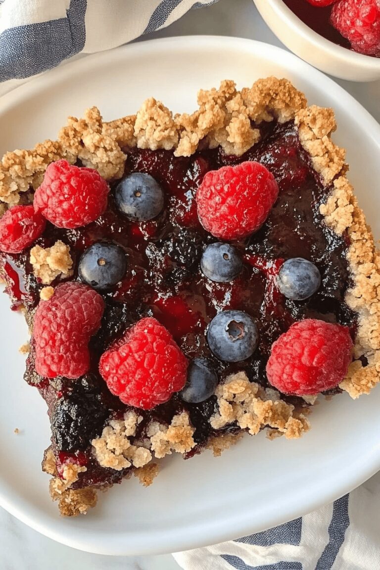 Nutritious Berry Oatmeal Bars Recipe