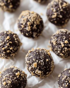 Decadent Chocolate Brownie Date Balls Recipe