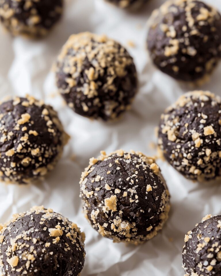 Decadent Chocolate Brownie Date Balls Recipe