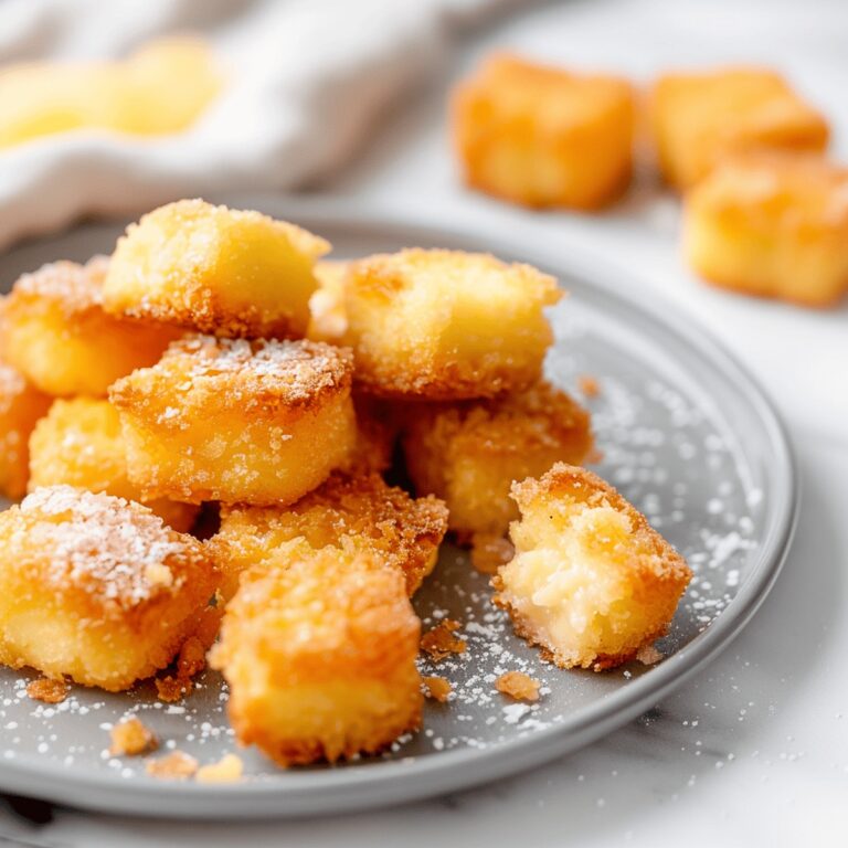 Golden Custard Bites Recipe