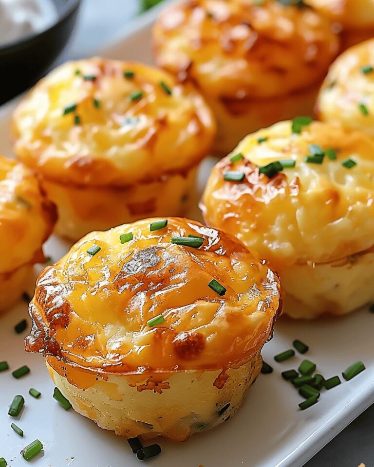 Crispy Cheesy Potato Bites Recipe