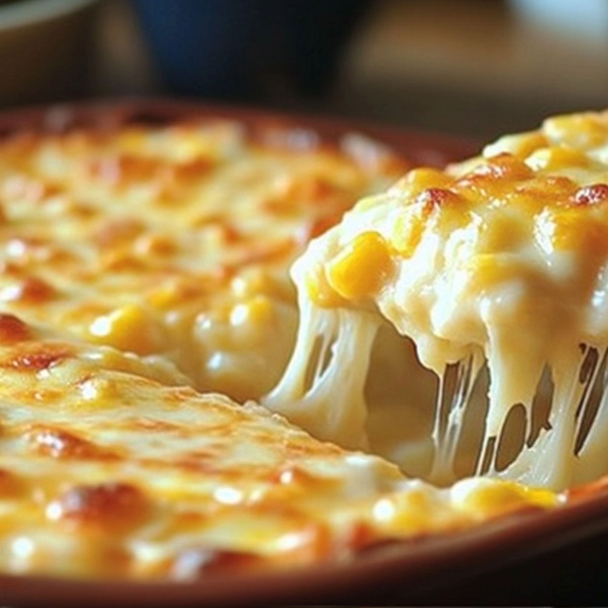Velvety Cream Cheese Corn Casserole Recipe