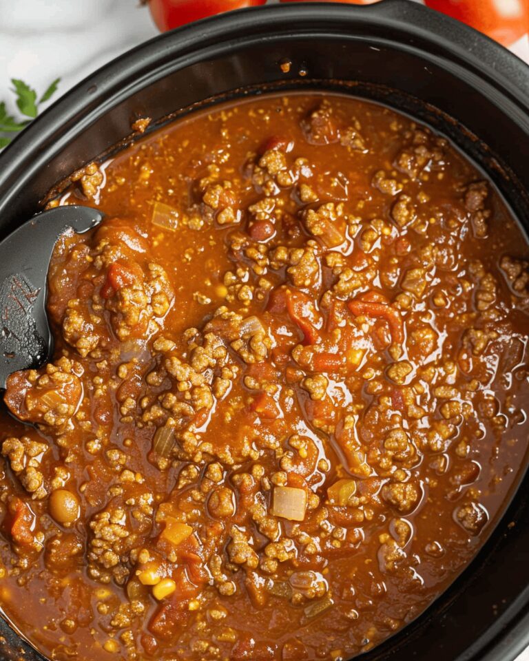 Easy Crock Pot Chili Recipe