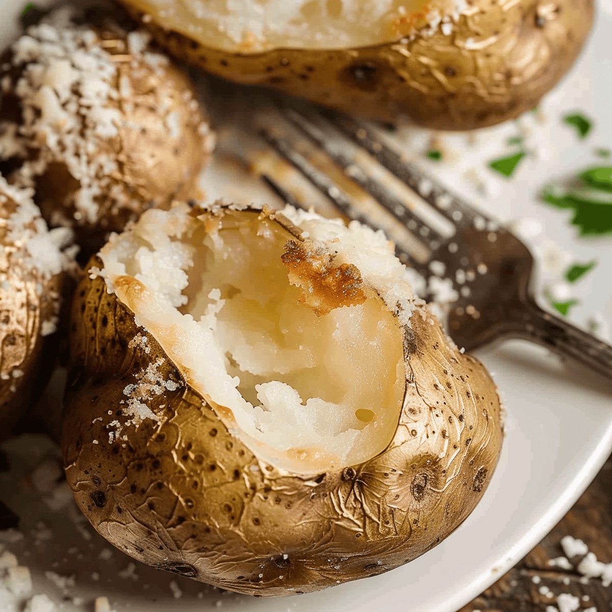 Classic Oven Baked Potatoes Recipe