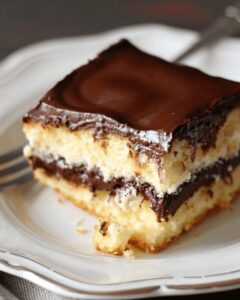 Divine Boston Cream Cake Recipe