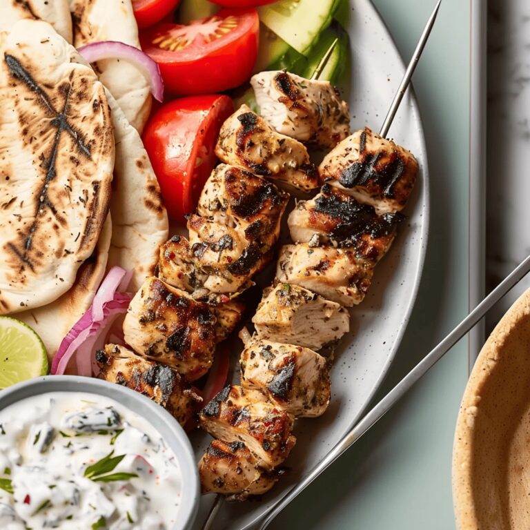 Greek Chicken Souvlaki Recipe