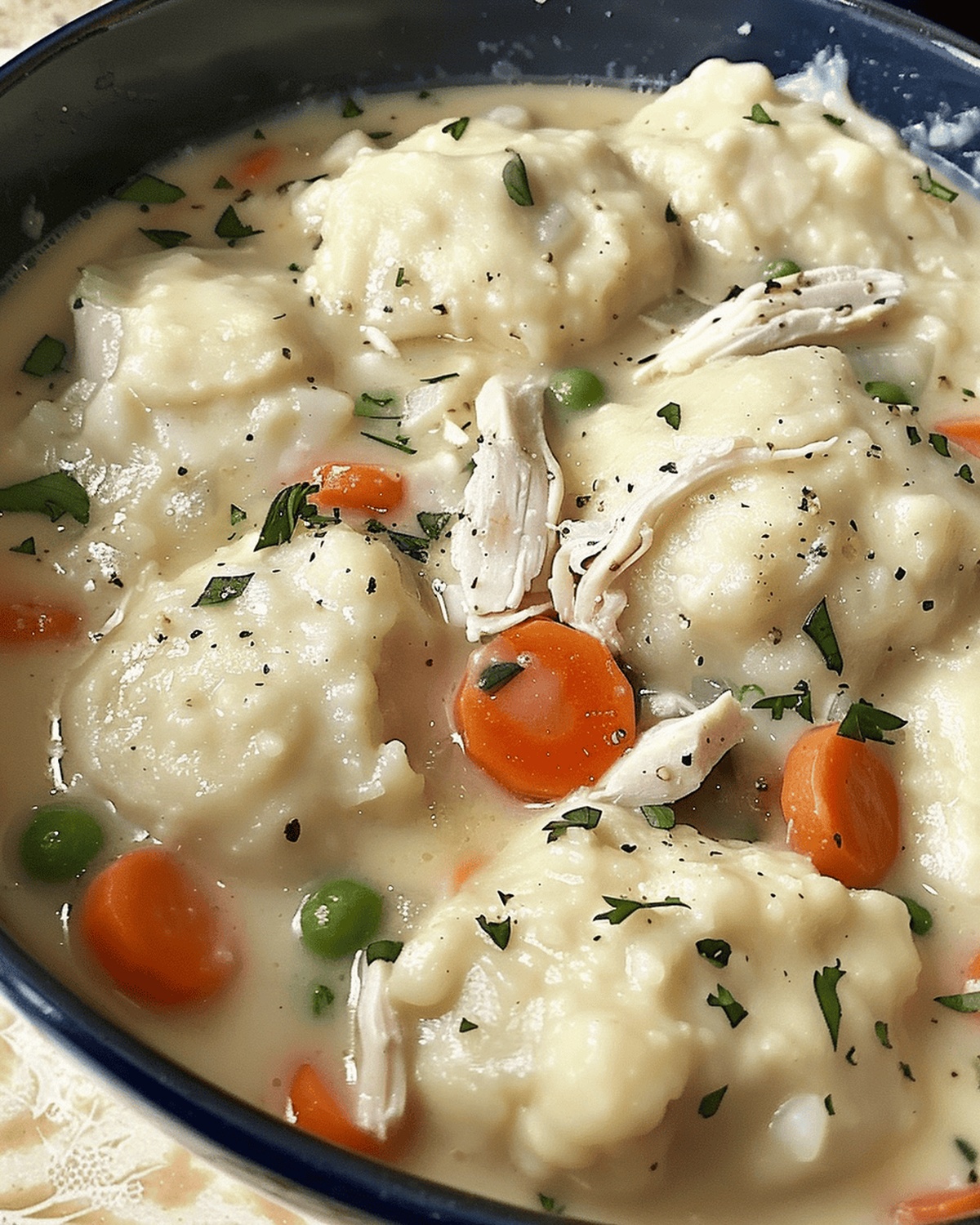 Homemade Chicken and Dumplings Recipe