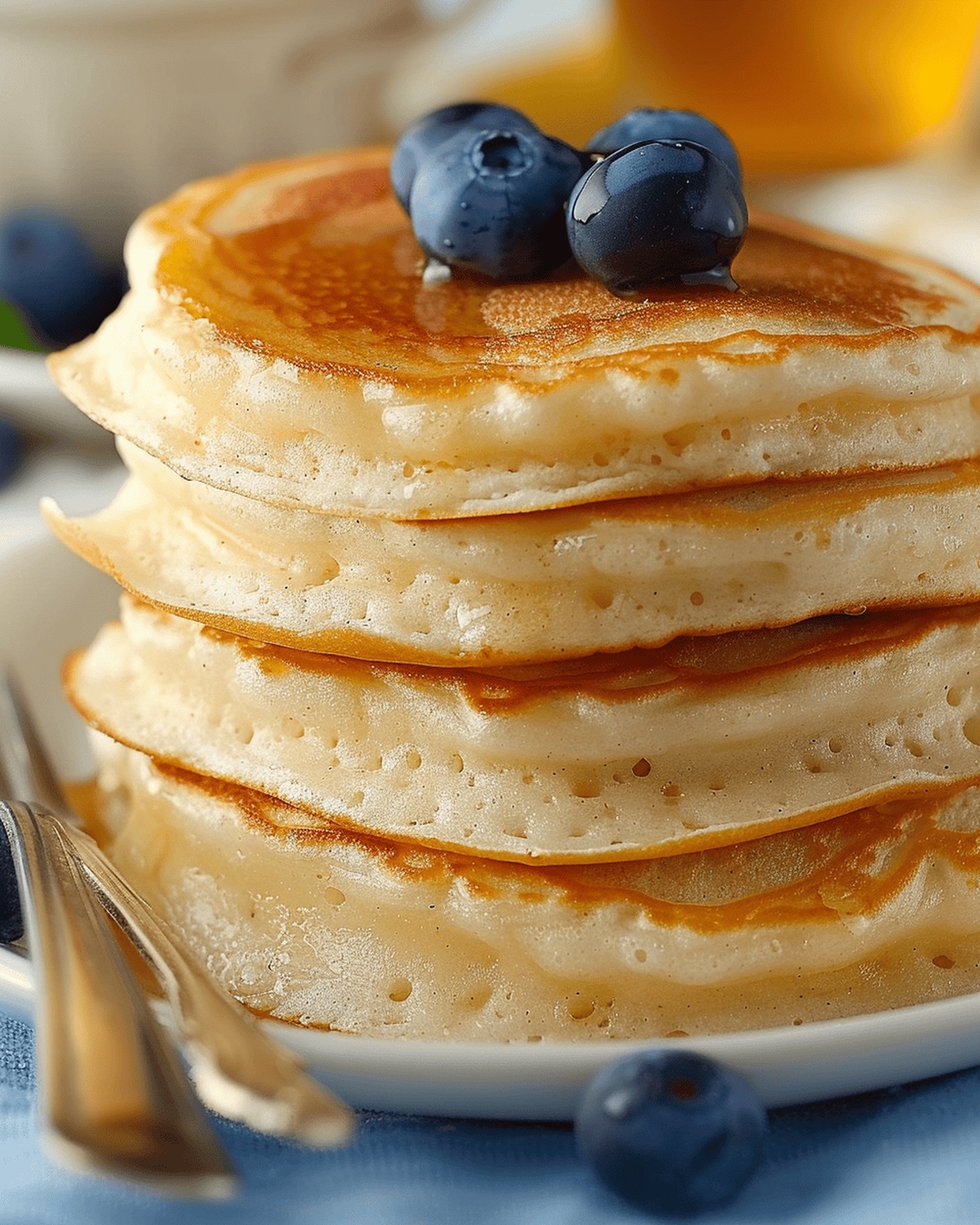 Fluffy Pancakes (Easy and Quick) Recipe