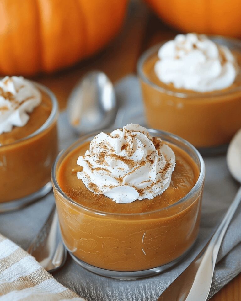 Creamy Vegan Pumpkin Pudding Recipe