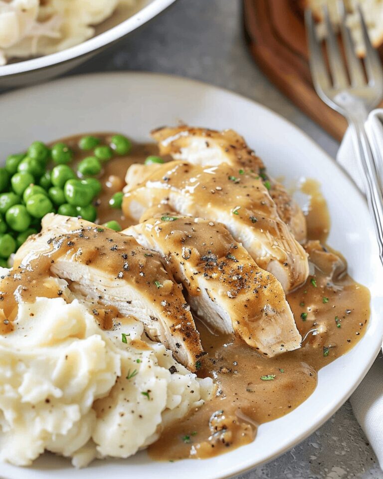 Hearty Chicken and Gravy Skillet Recipe