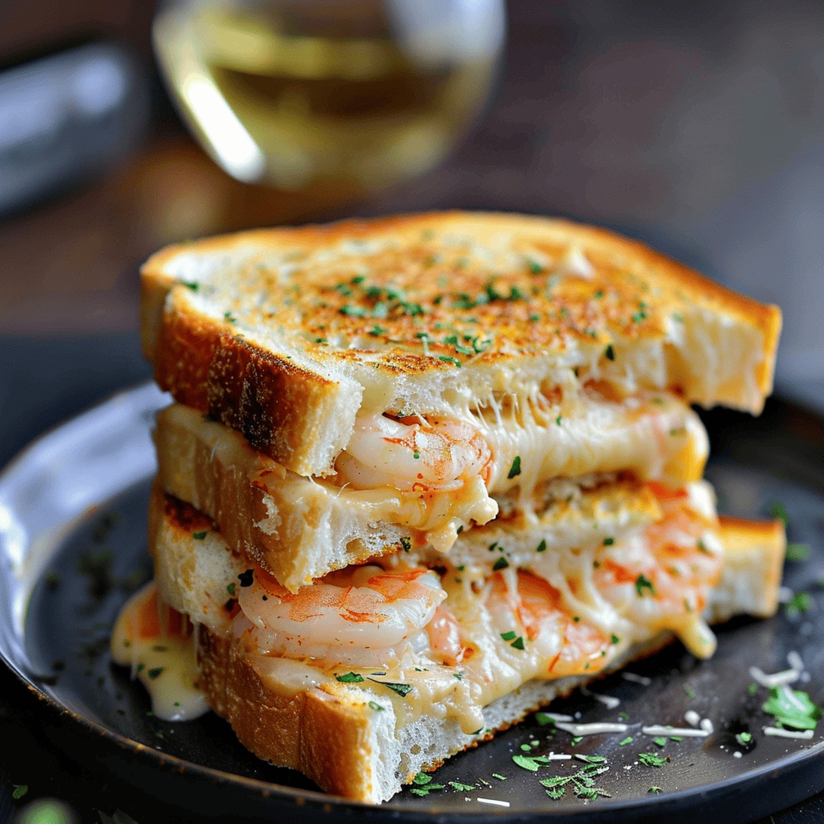 Shrimp Grilled Cheese Recipe