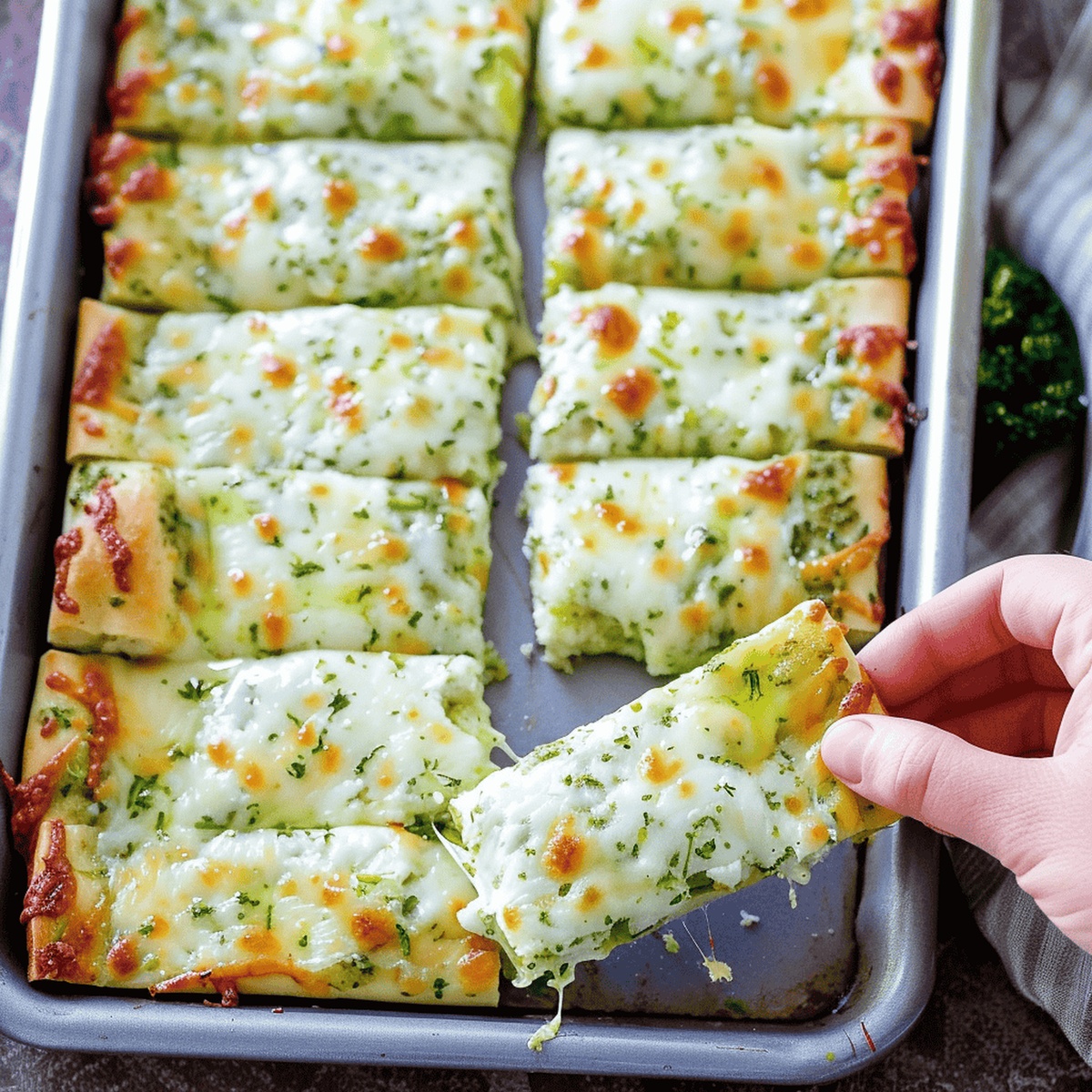 Crispy Zucchini Breadsticks Recipe