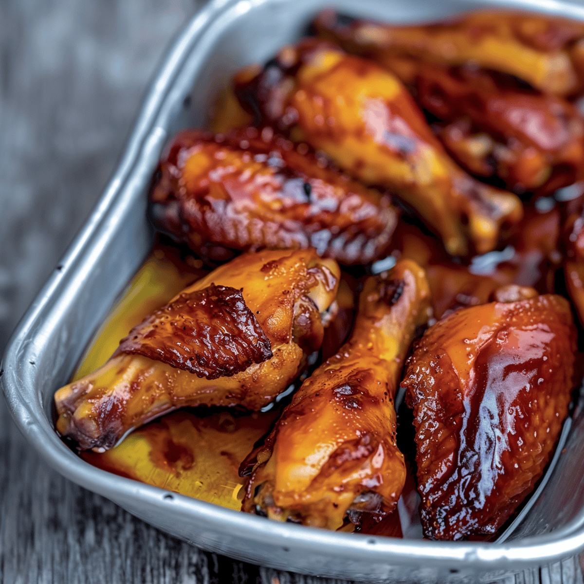 Honey Garlic Chicken Wings Recipe