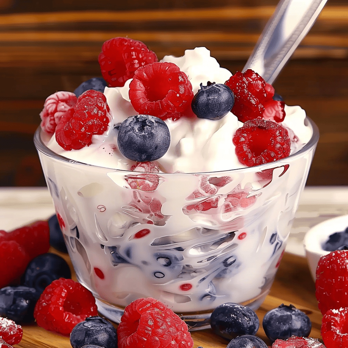 Berry Cheesecake Salad Recipe