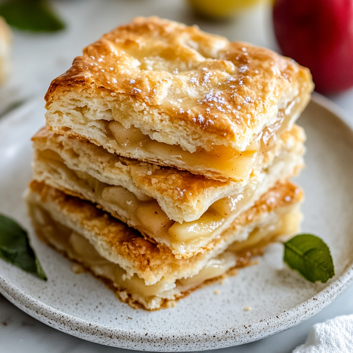 Flaky Apple Pie Biscuits Recipe