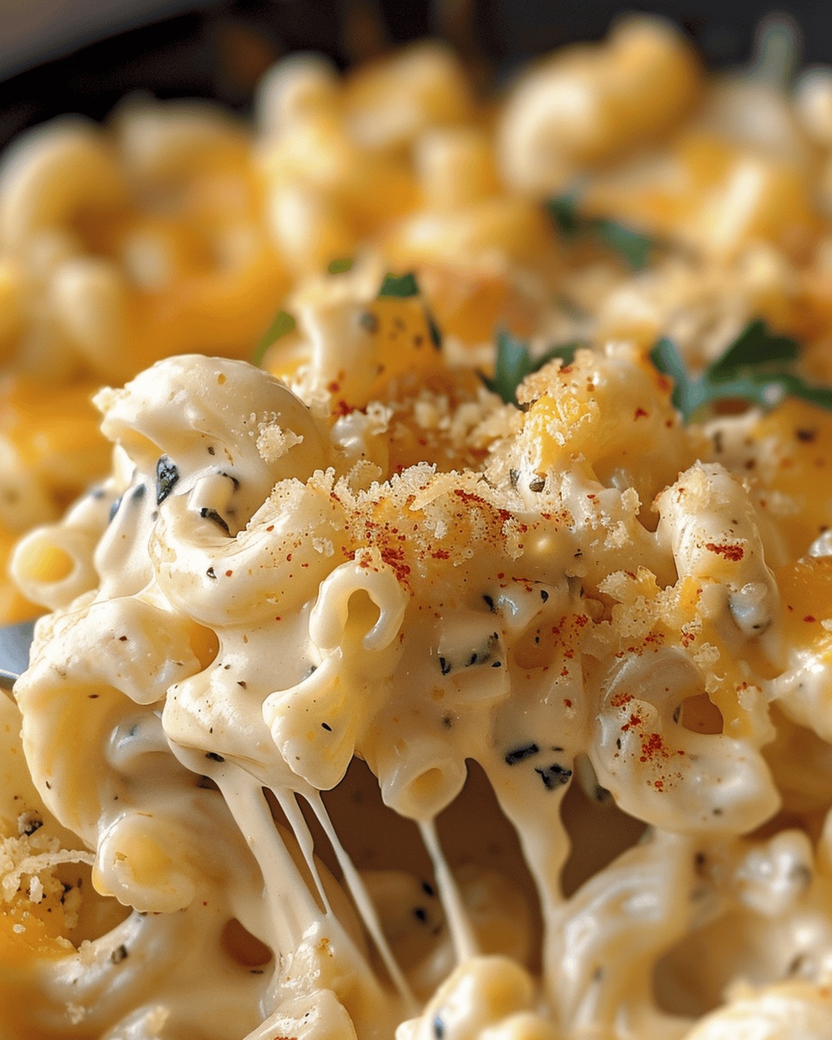 Tangy Spicy Cheesy Pasta Recipe