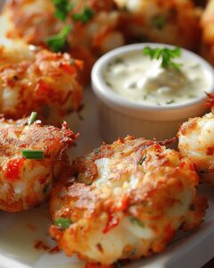 Crispy Crab and Shrimp Fritters Recipe
