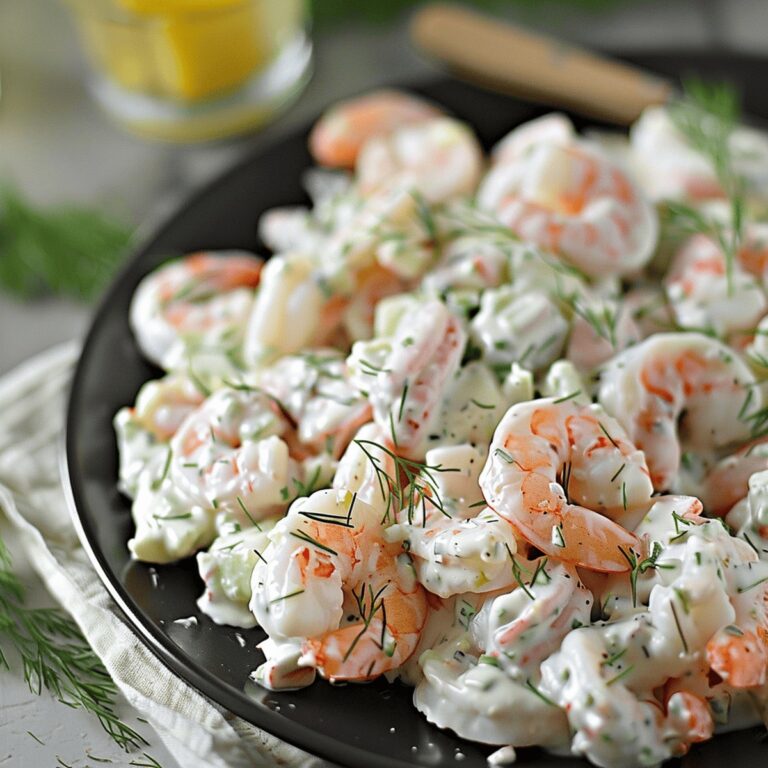 Keto Creamy Shrimp Salad Recipe