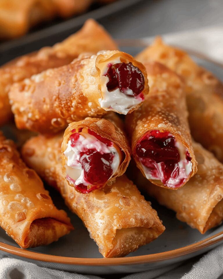 Heavenly Cherry Cream Cheese Rolls Recipe