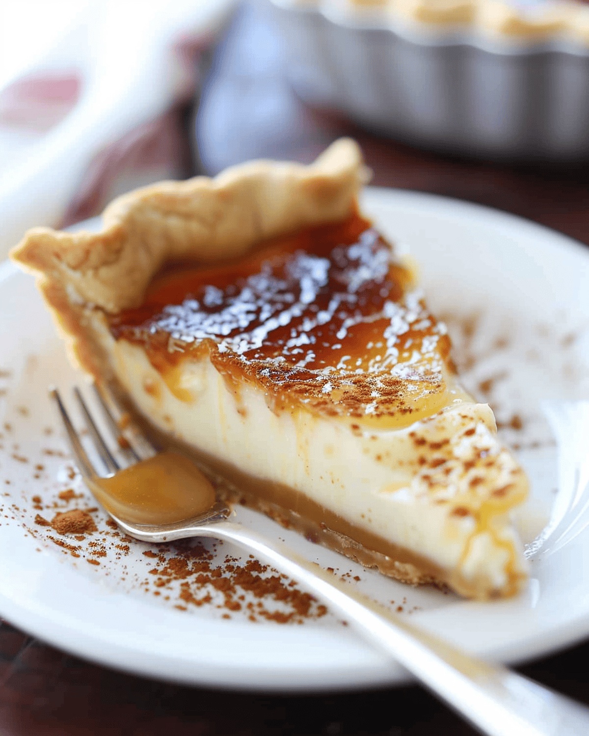 Caramel Crme Brle Pie Recipe