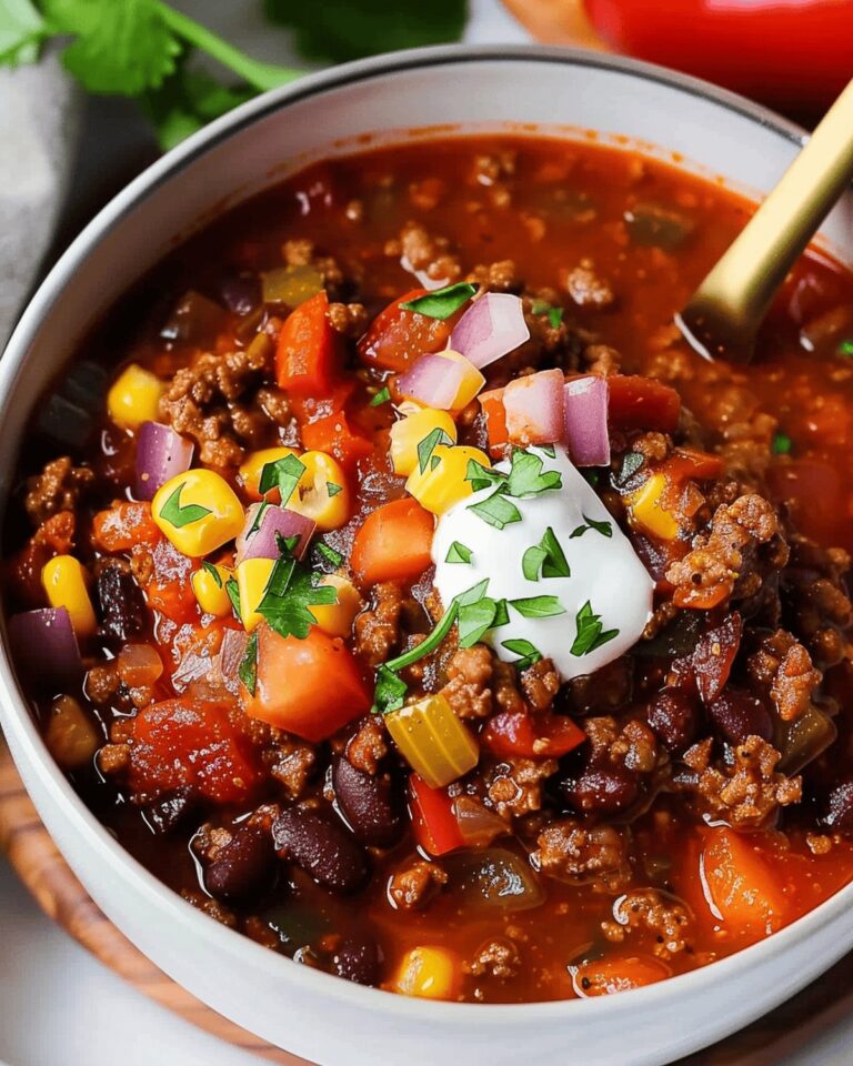 Warming Slow Cooker Chili Recipe