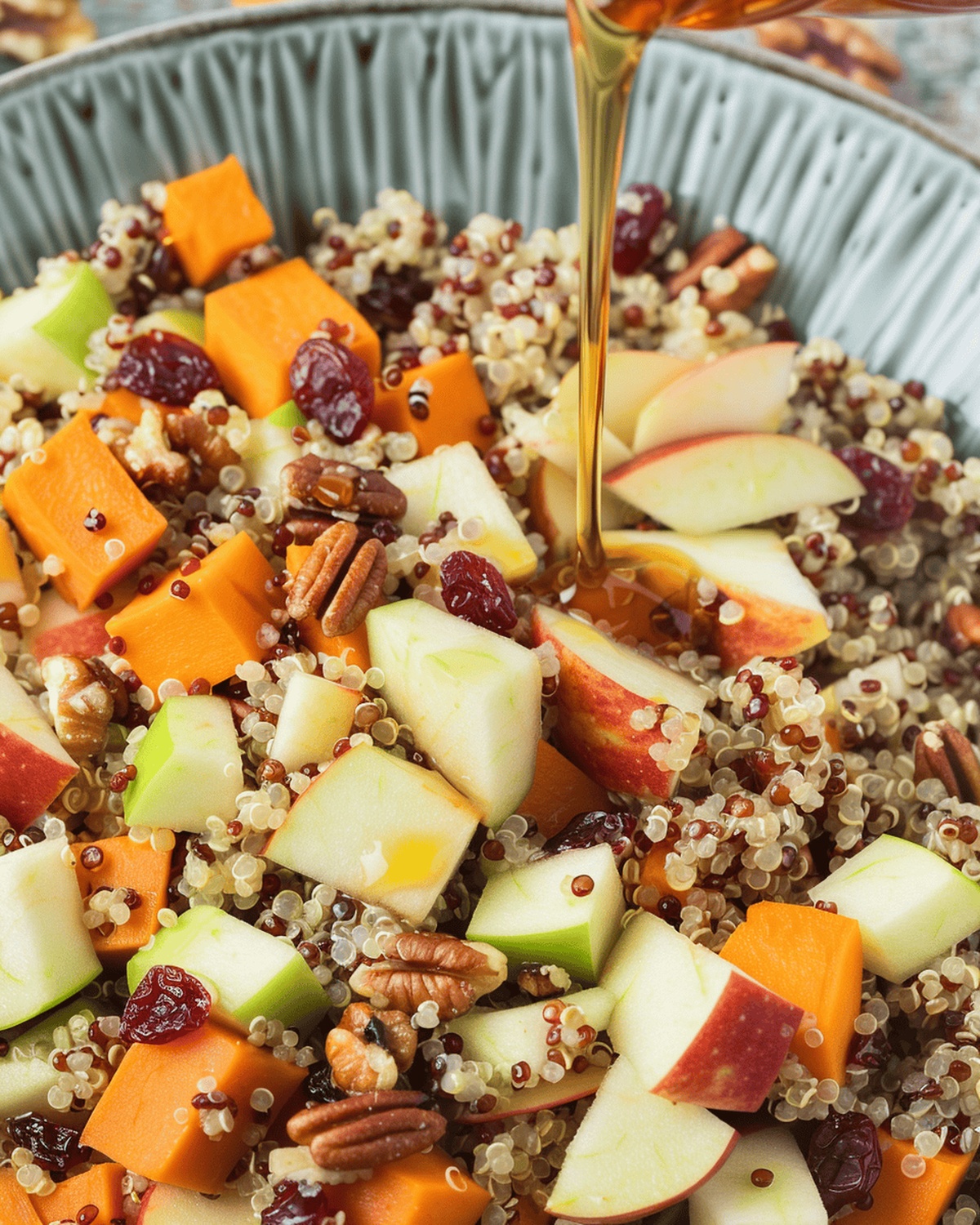 Apple Sweet Potato Quinoa Salad Recipe