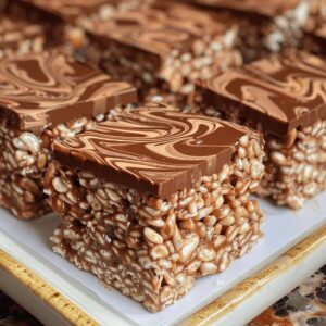 Nutella Rice Krispie Treats Recipe