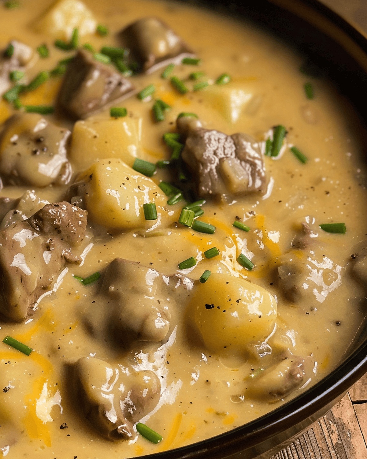 Steak and Potato Soup Recipe