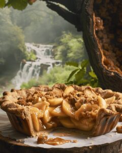 Gooey Caramel Apple Toffee Pie Recipe