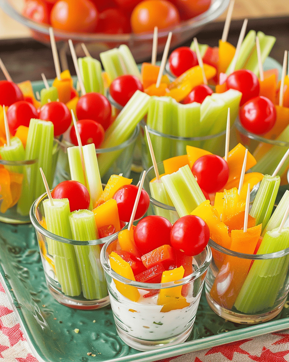 Easy Veggie Cups Recipe