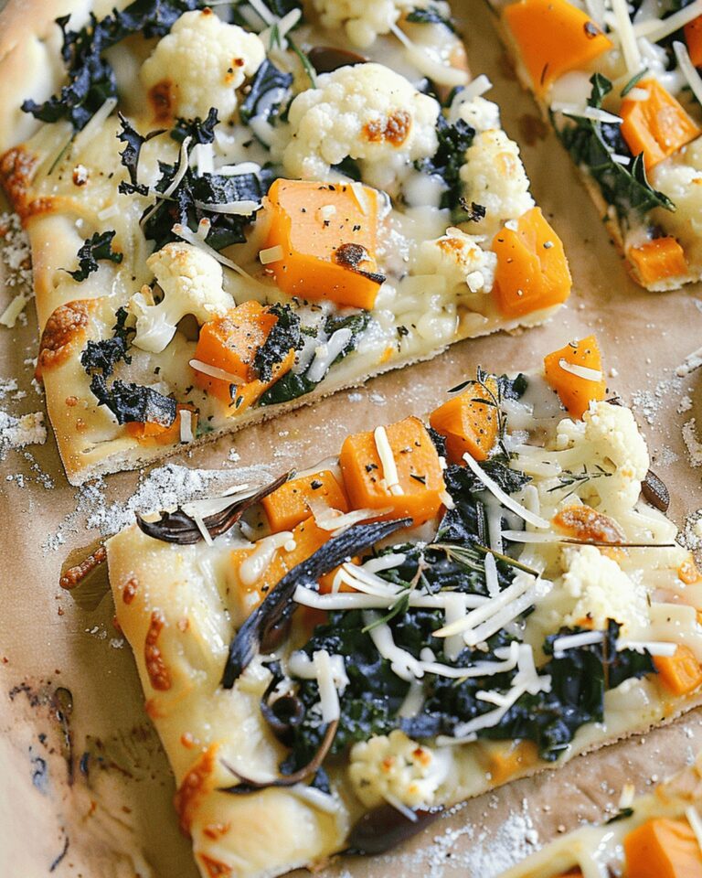 Roasted Vegetable Pizza Recipe