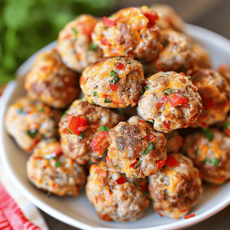 Rotel Cream Cheese Sausage Balls Recipe
