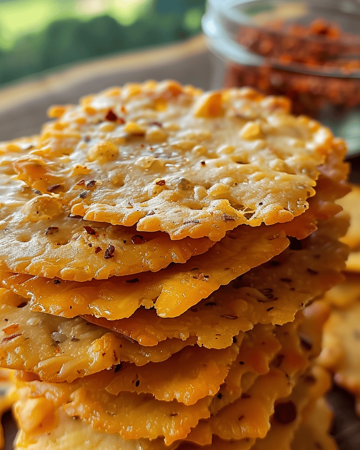 Crispy Southern Cheese Crisps Recipe
