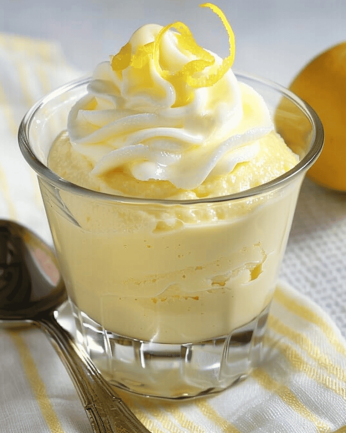 Fresh Lemon Mousse Recipe