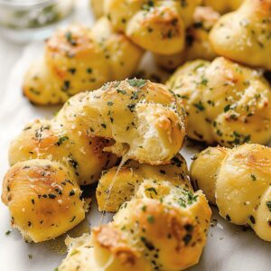Cheesy Garlic Knots Recipe