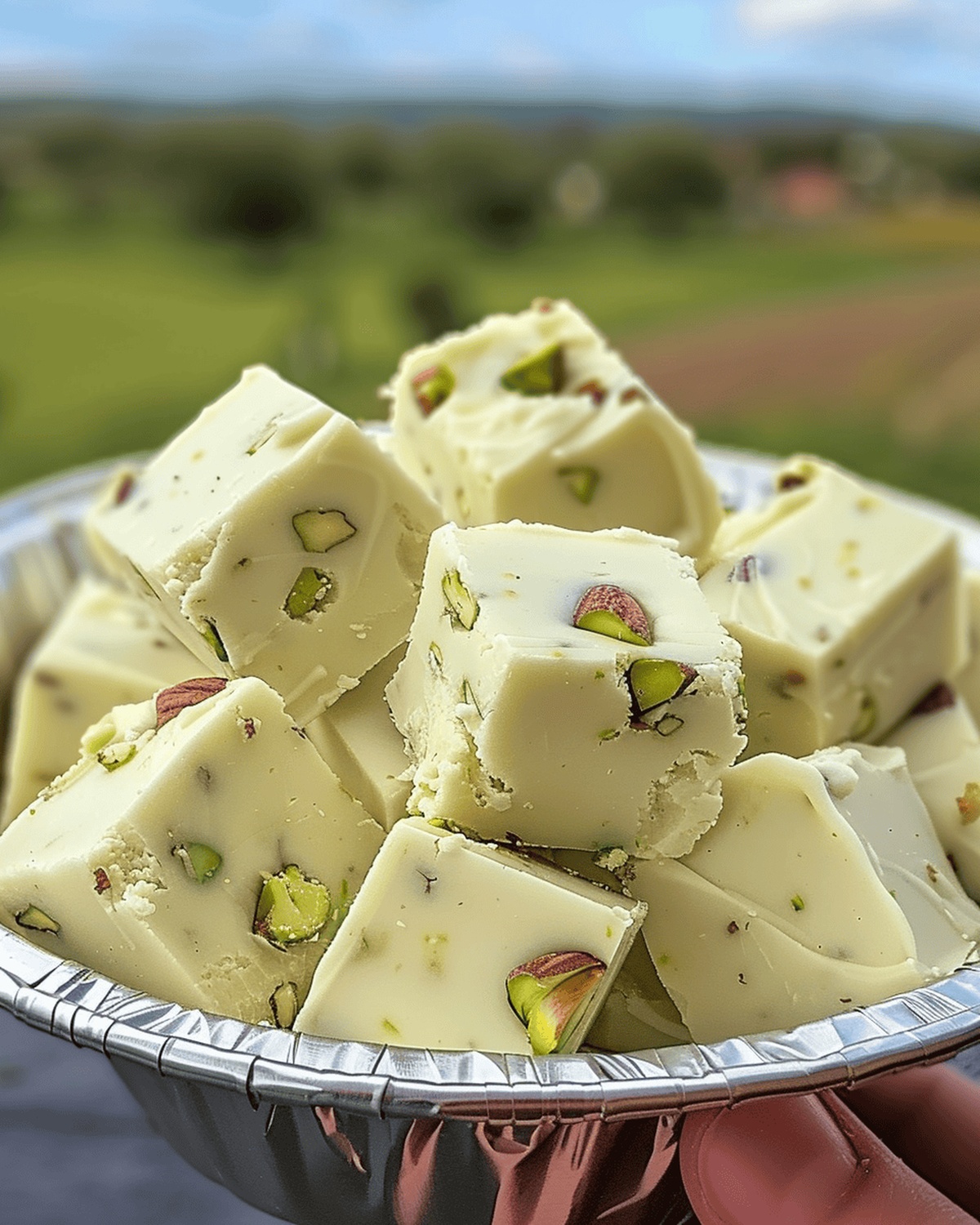 Silky Pistachio Fudge Recipe