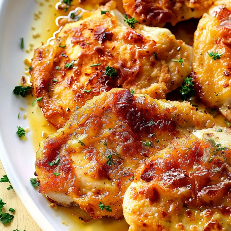 Golden Parmesan Chicken Recipe