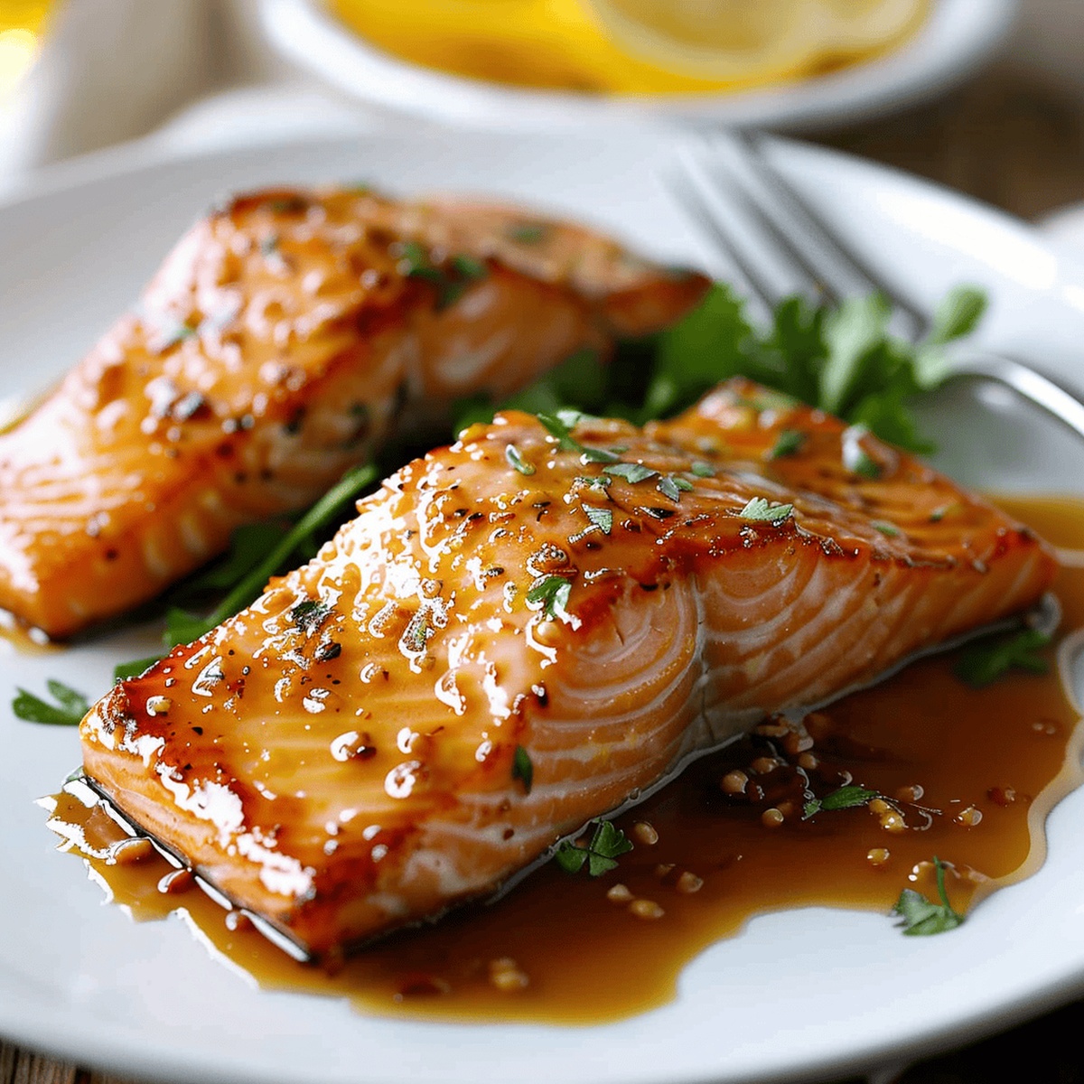 Brown Sugar Glazed Salmon Recipe