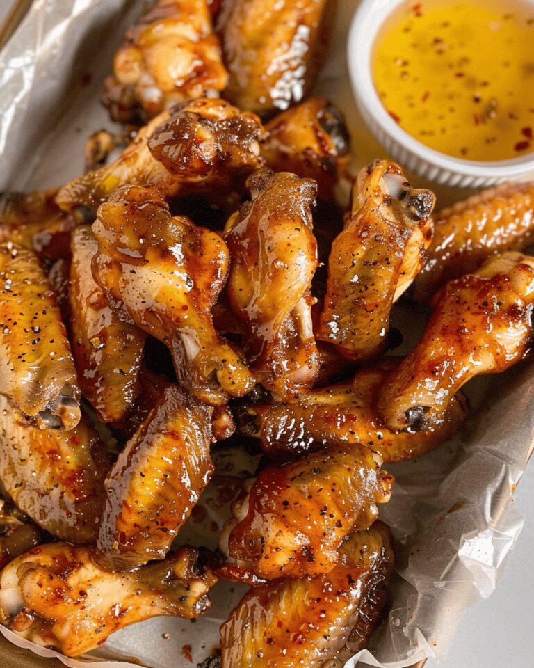 Spicy Honey-Glazed Chicken Wings Recipe