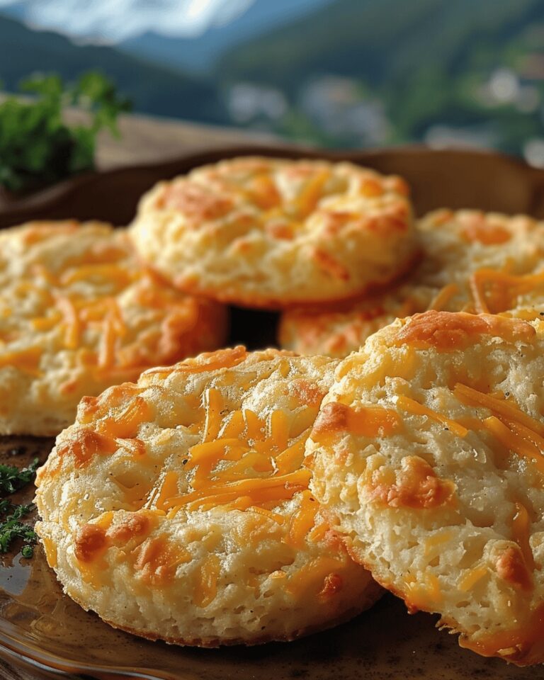 Buttery Cheesy Biscuits Recipe