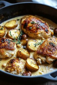 Rustic Chicken Normandy Recipe
