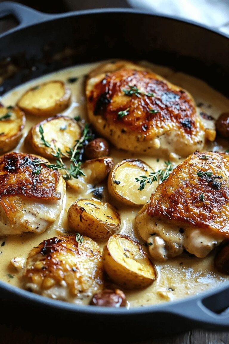 Rustic Chicken Normandy Recipe