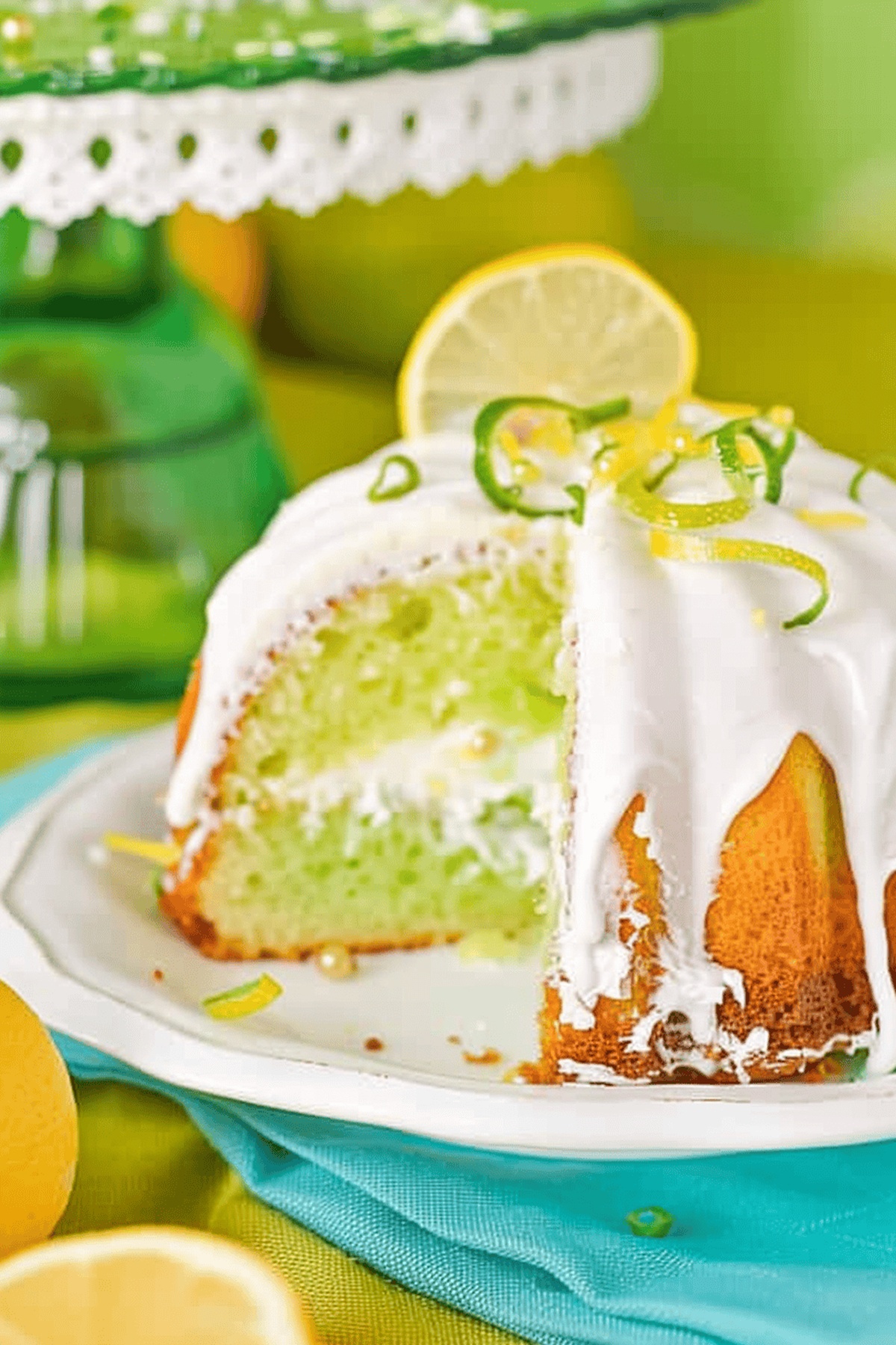 Zesty Lime Bundt Cake Recipe